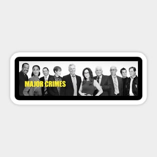 Major Crimes Sticker